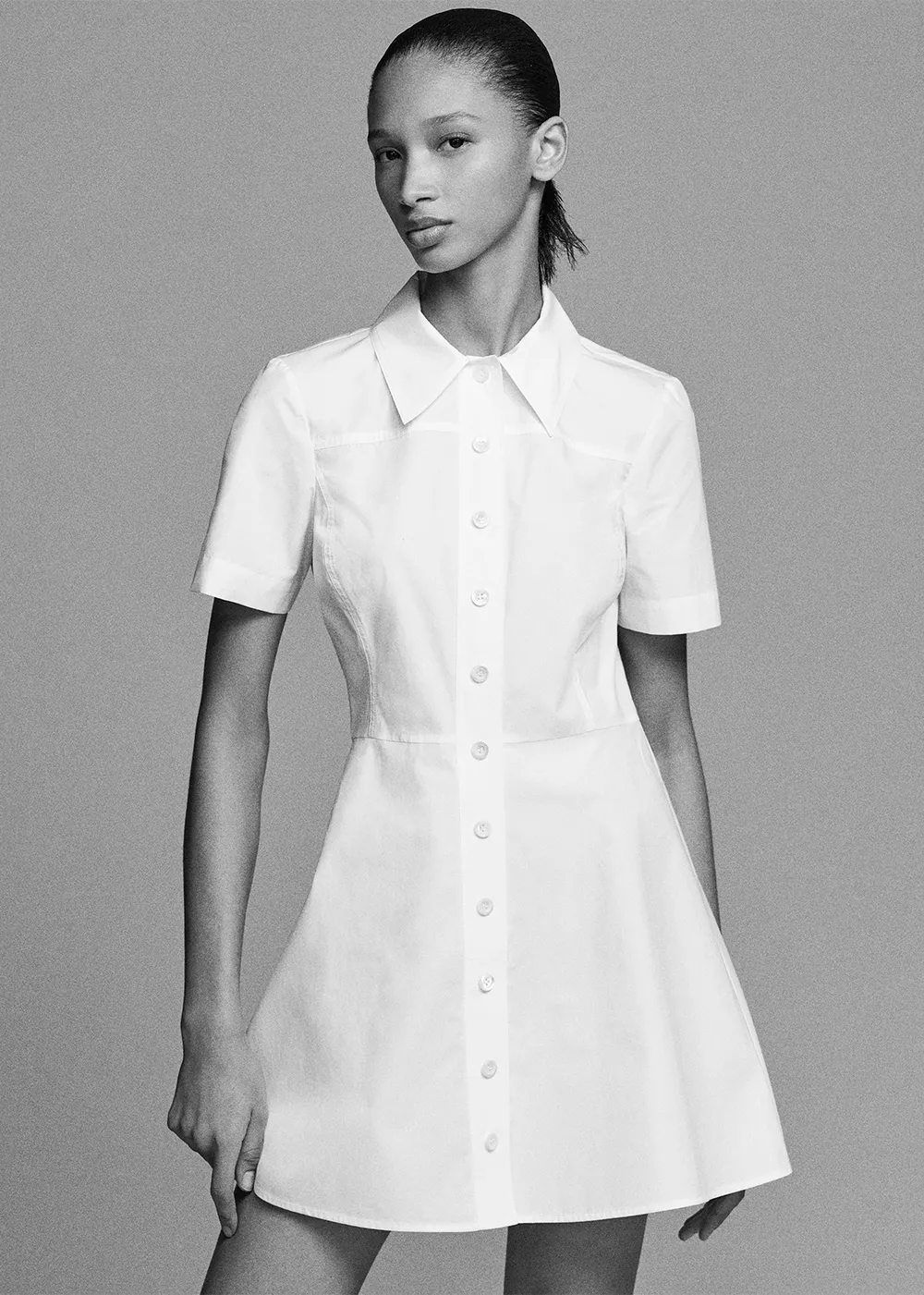 The Flare Mini Dress sold by Denali product image thumbnail 2