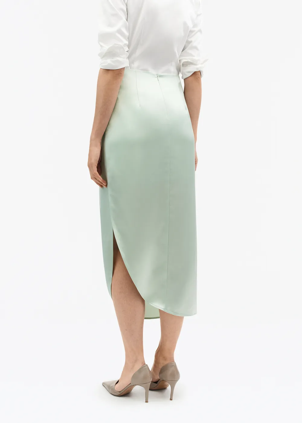 Valenie Satin Skirt sold by Denali product image thumbnail 4