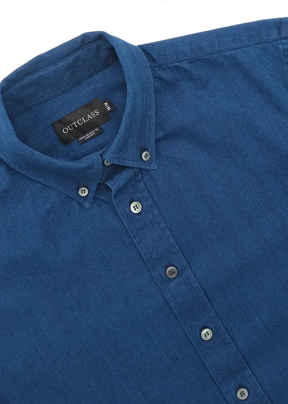 Herringbone Washed LS Classic Shirt sold by Denali product image thumbnail 3