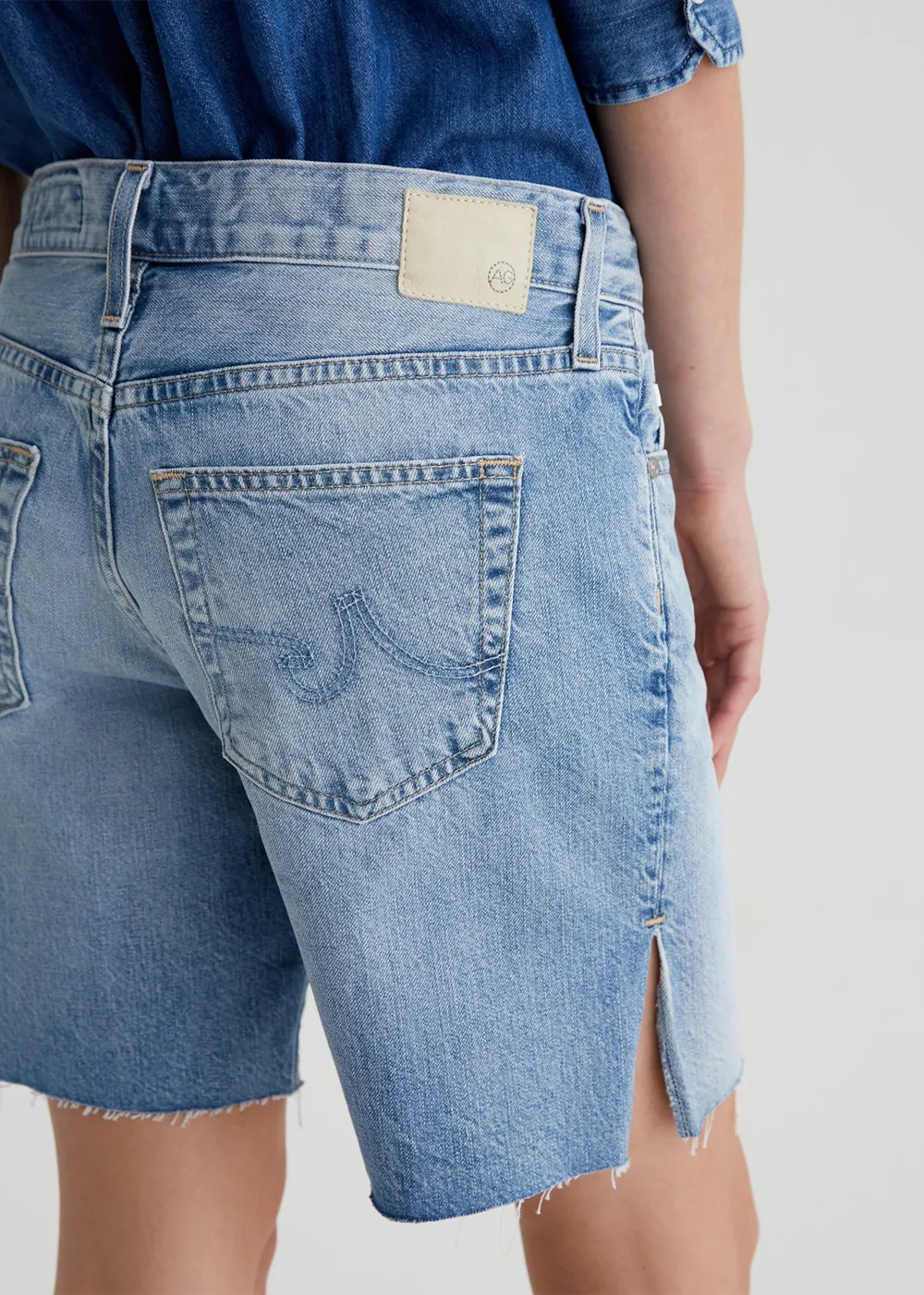 Ex Boyfriend Denim Short sold by Denali product image thumbnail 3