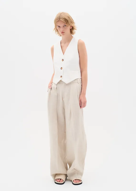 Yaiza Linen Pant sold by Denali
