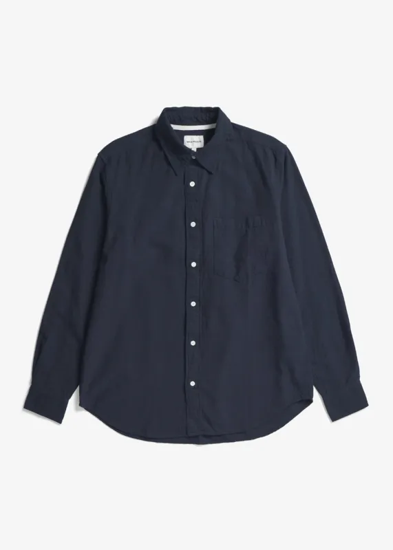 Algot Relaxed Cotton Linen Shirt sold by Denali