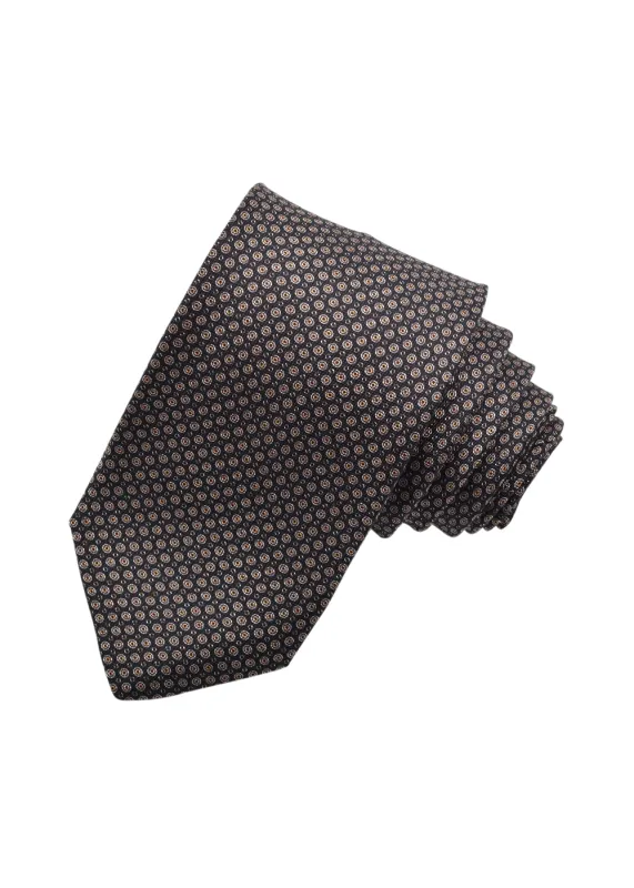 Silk Tie Panama Micro Dot made by Denali
