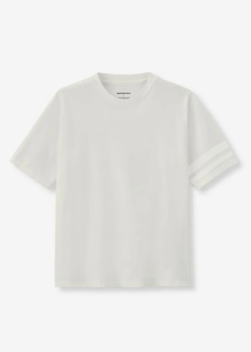 Zimbabwe Cotton Short Sleeve Battle Stripe T-Shirt sold by Denali