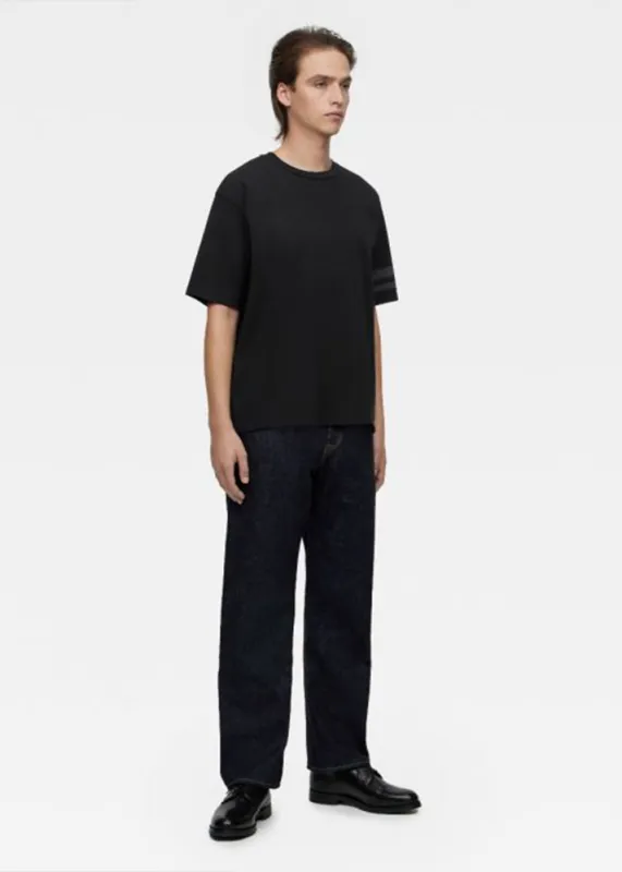 Zimbabwe Cotton Short Sleeve Battle Stripe T-Shirt sold by Denali