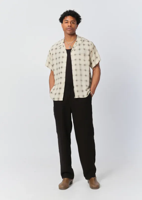 Ivory Digi Plaid Camp Shirt sold by Denali