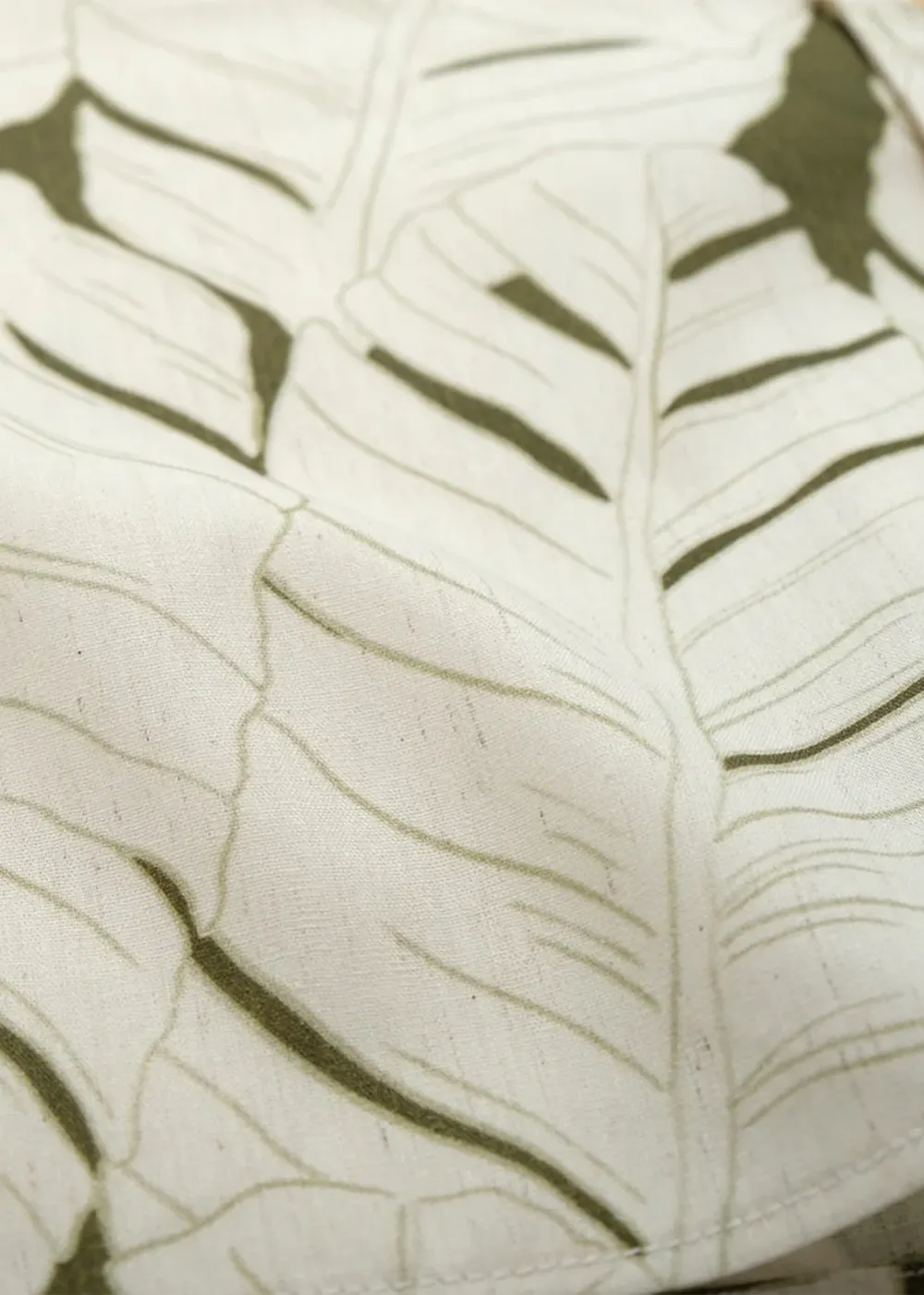 Banana Leaf Fleck SS Havana Shirt sold by Denali product image thumbnail 3