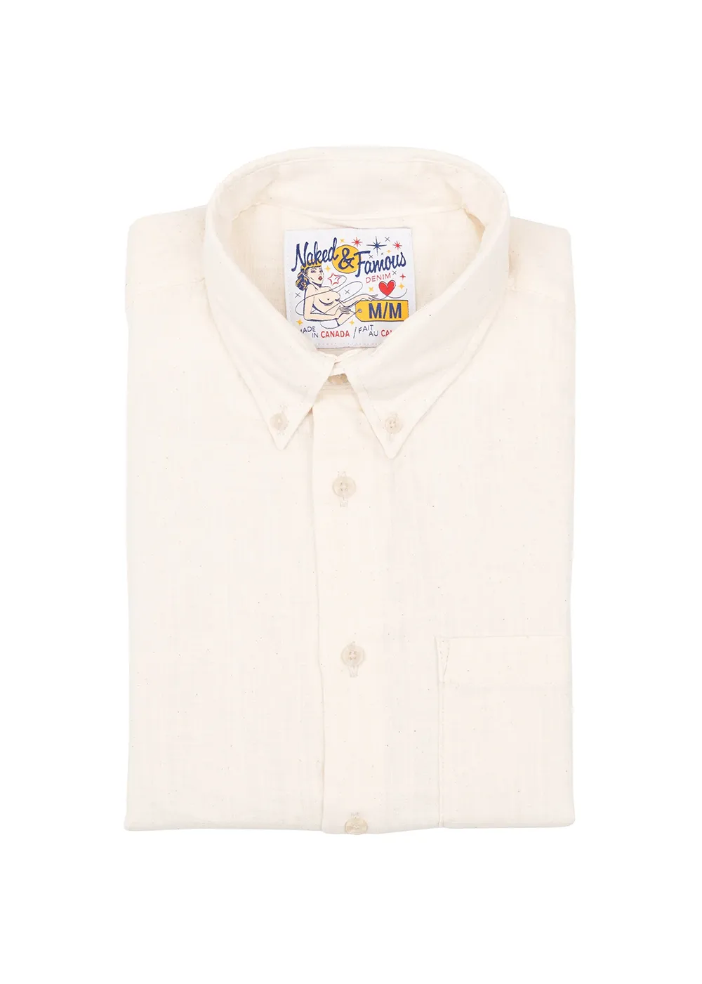 Easy Shirt - Double Weave Slub Gauze sold by Denali