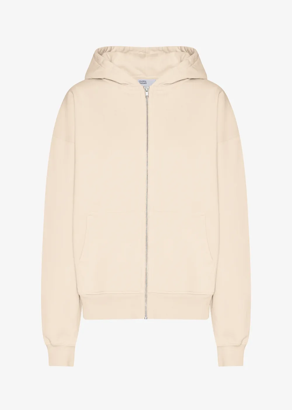 Organic Oversized Zip Hoodie sold by Denali