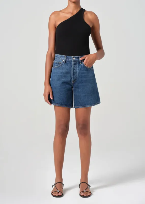 Dame High Rise Denim Short sold by Denali