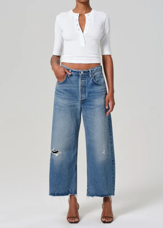 Ayla Raw Hem Crop Baggy Jean made by Citizens Of Humanity