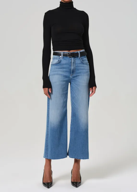 Lyra Wide Leg Crop Jean sold by Denali