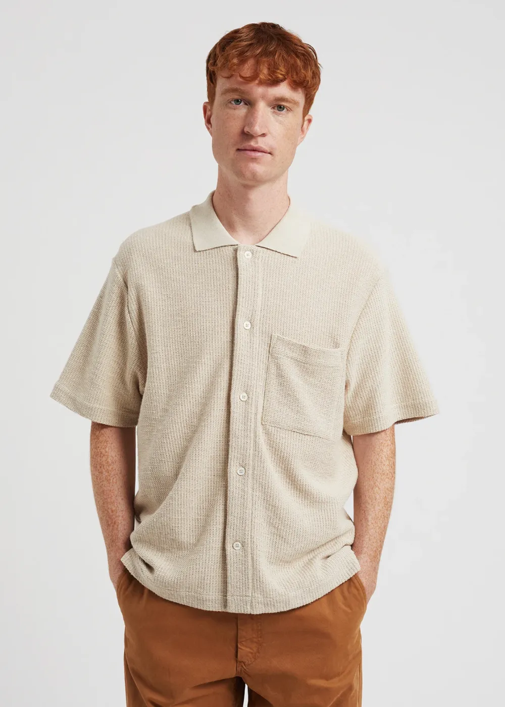 Gustav Crochet Jersey Shirt sold by Denali