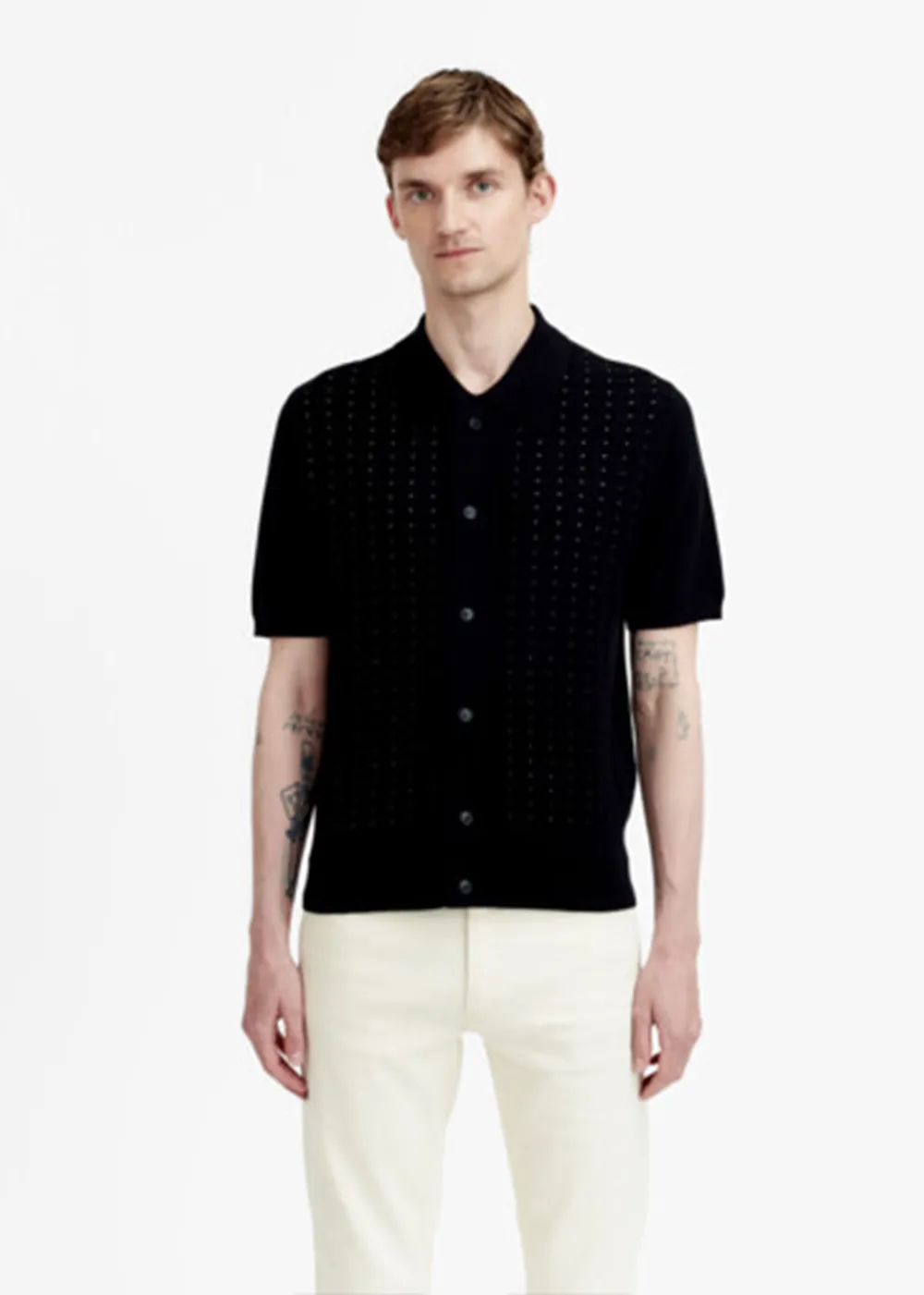 Araawen Knit Polo sold by Denali