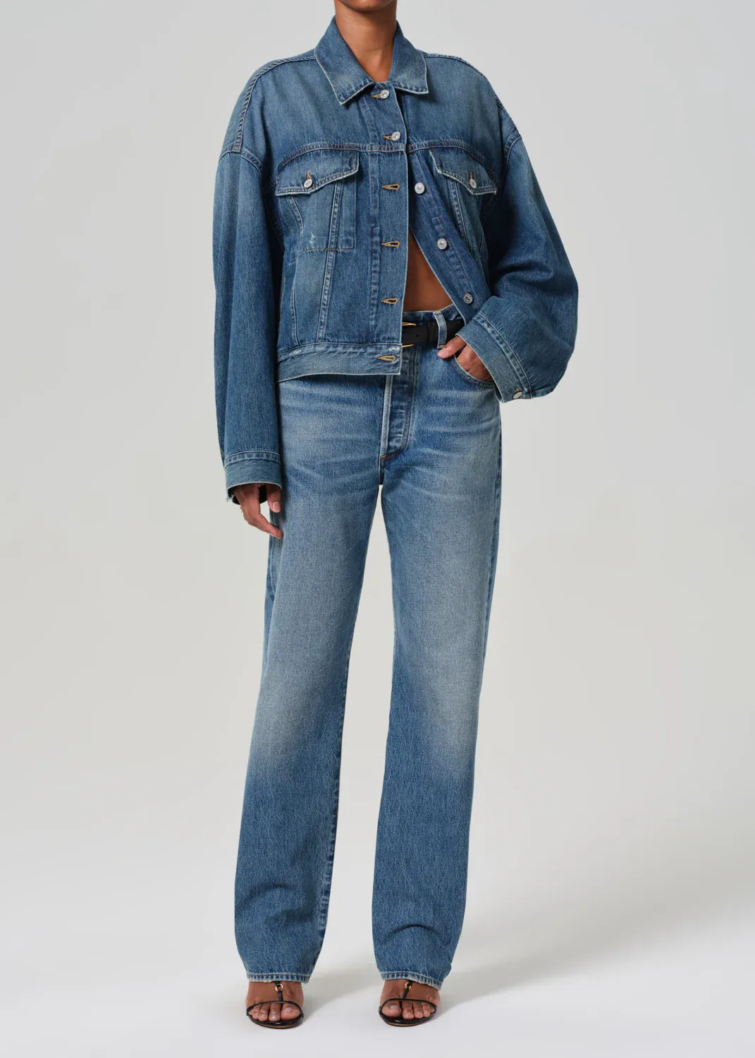 Baretta Relaxed Straight Jean sold by Denali