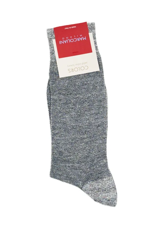 Linen & Cotton Pique Sock sold by Denali