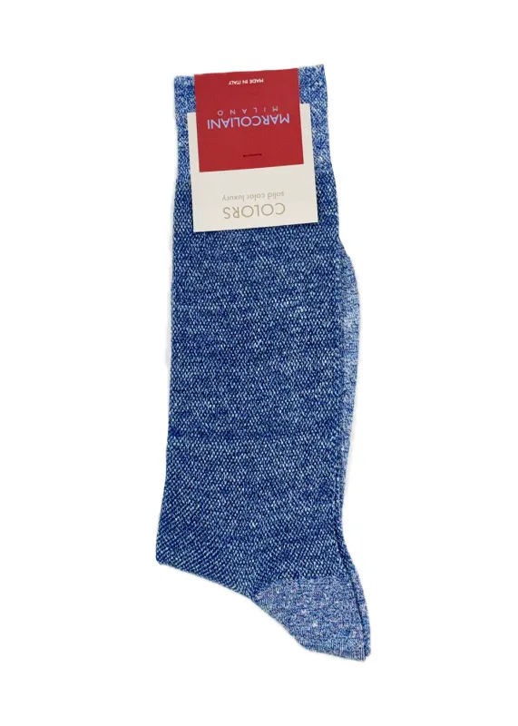 Linen & Cotton Pique Sock sold by Danali