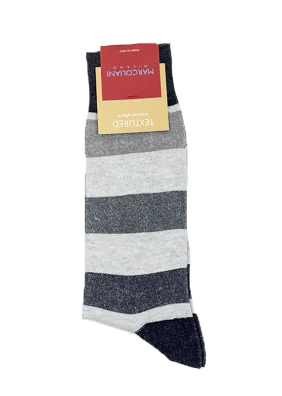 Linen & Cotton Cruise Stripe Sock sold by Denali