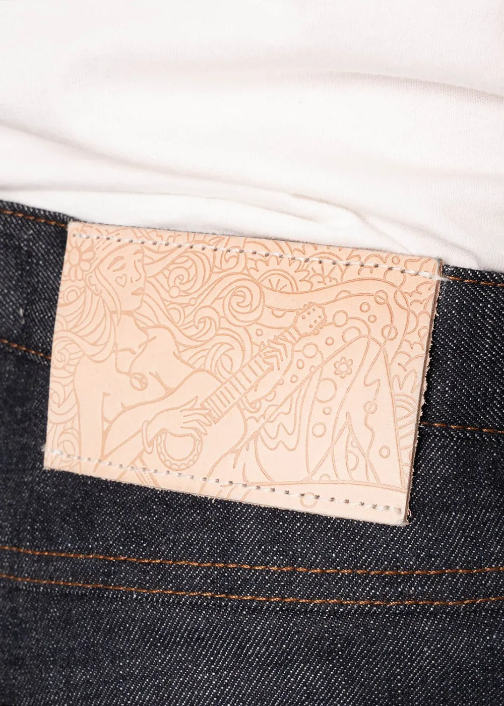 Weird Guy - Love & Peace Selvedge sold by Denali product image thumbnail 5