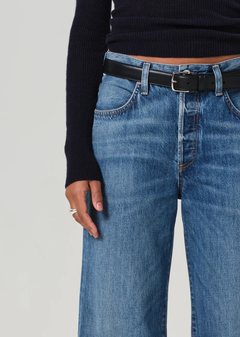 Annina High Rise Wide Leg 33" Jean sold by Denali product image thumbnail 3