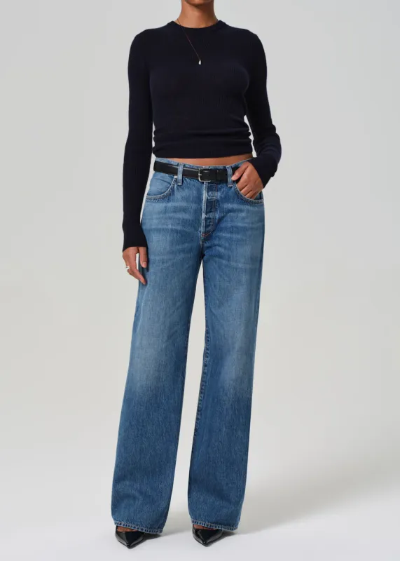 Annina High Rise Wide Leg 33" Jean sold by Denali