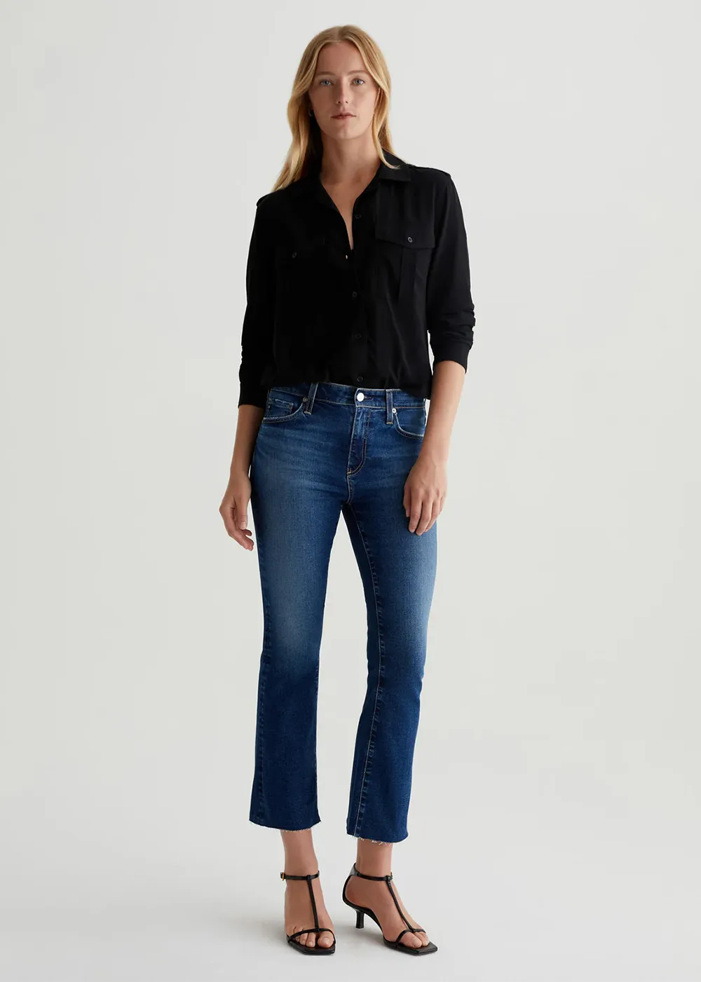 Farrah Boot Crop Jean sold by Denali