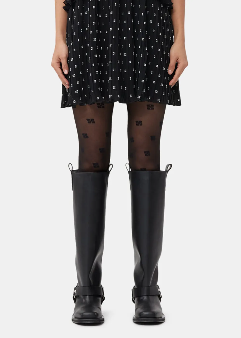 Black Butterfly Lace Tights sold by Denali