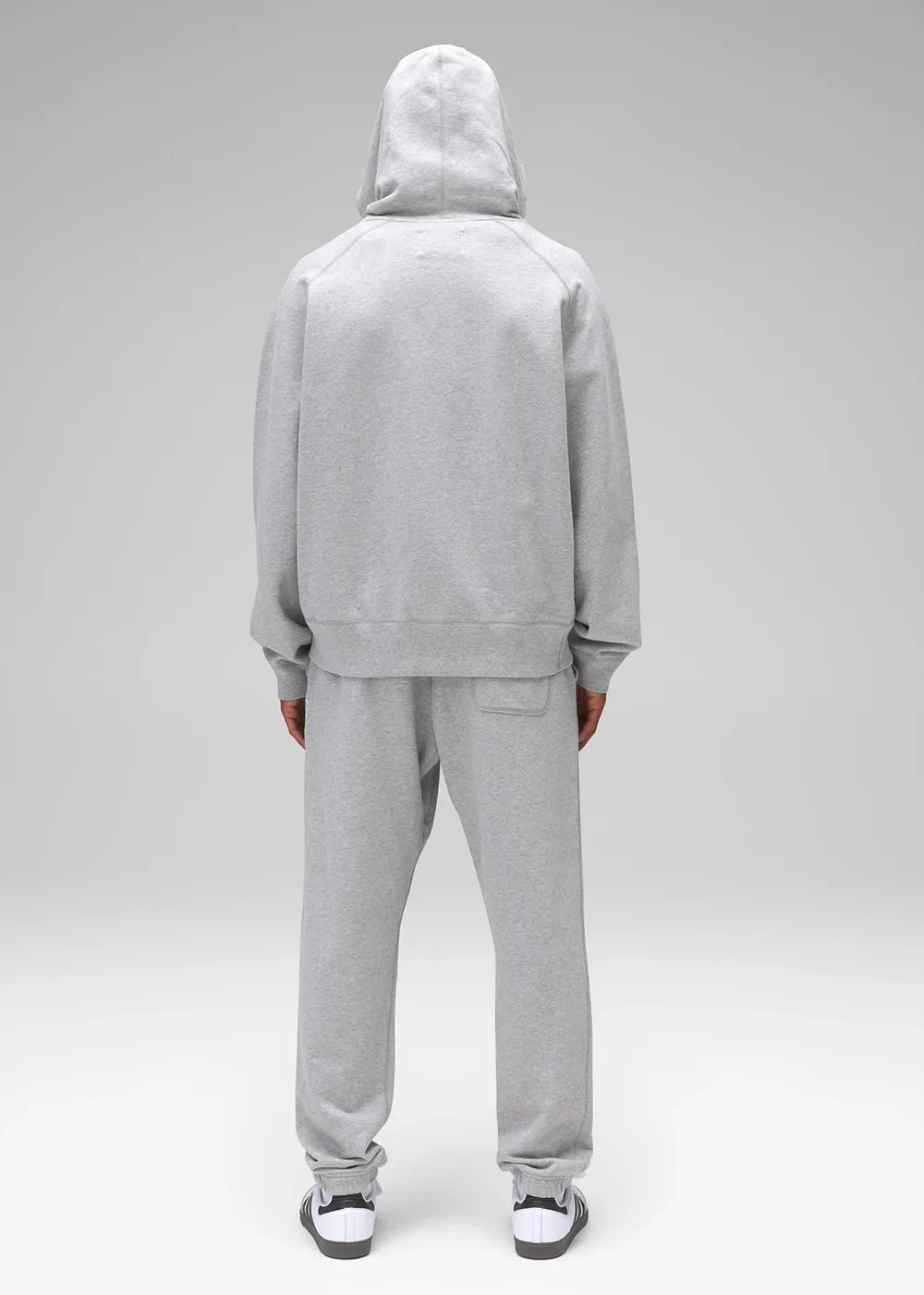 Midweight Terry Relaxed Hoodie sold by Denali product image thumbnail 5