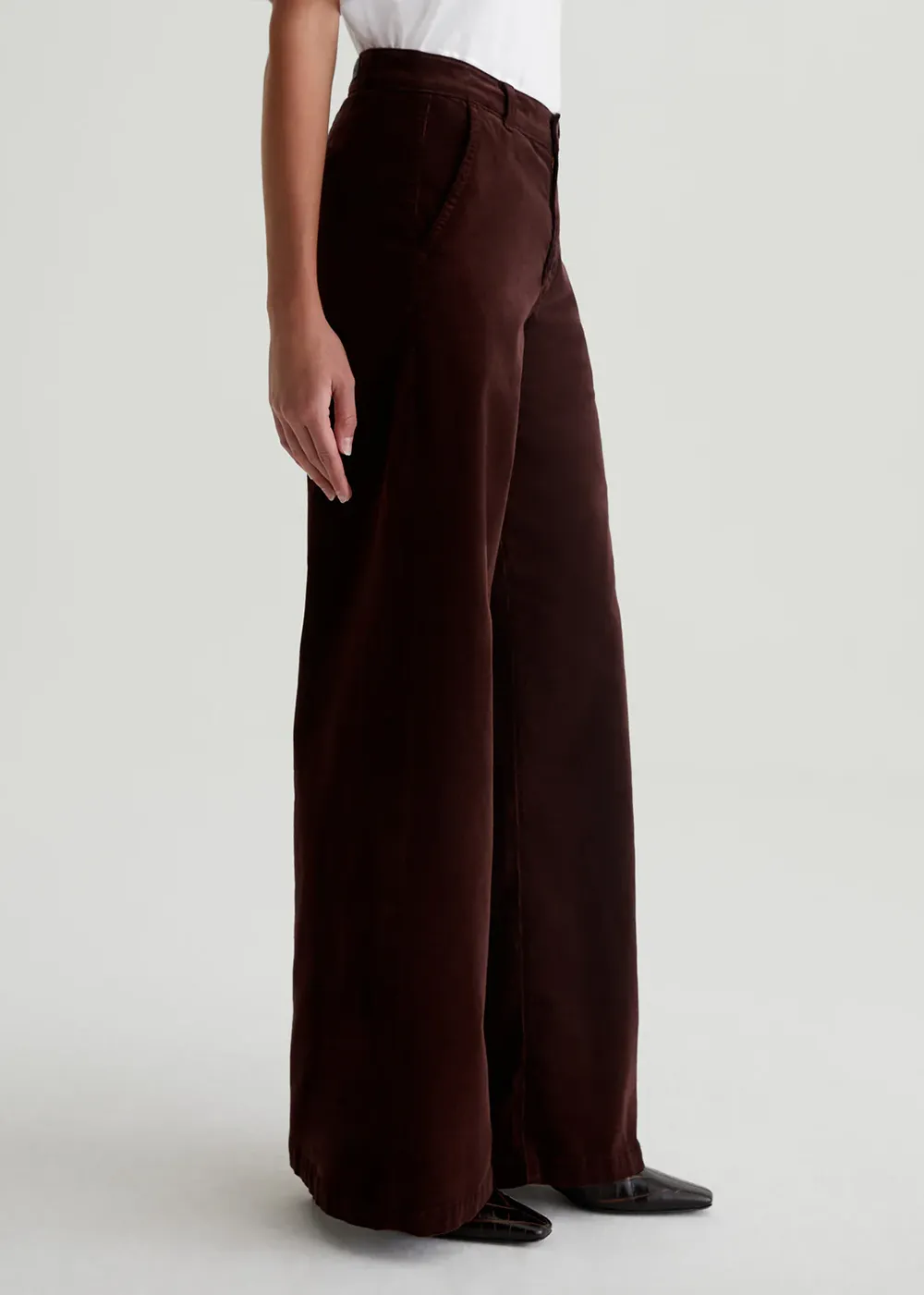 Stella Mid Rise Corduroy Palazzo Pant sold by Denali product image thumbnail 3