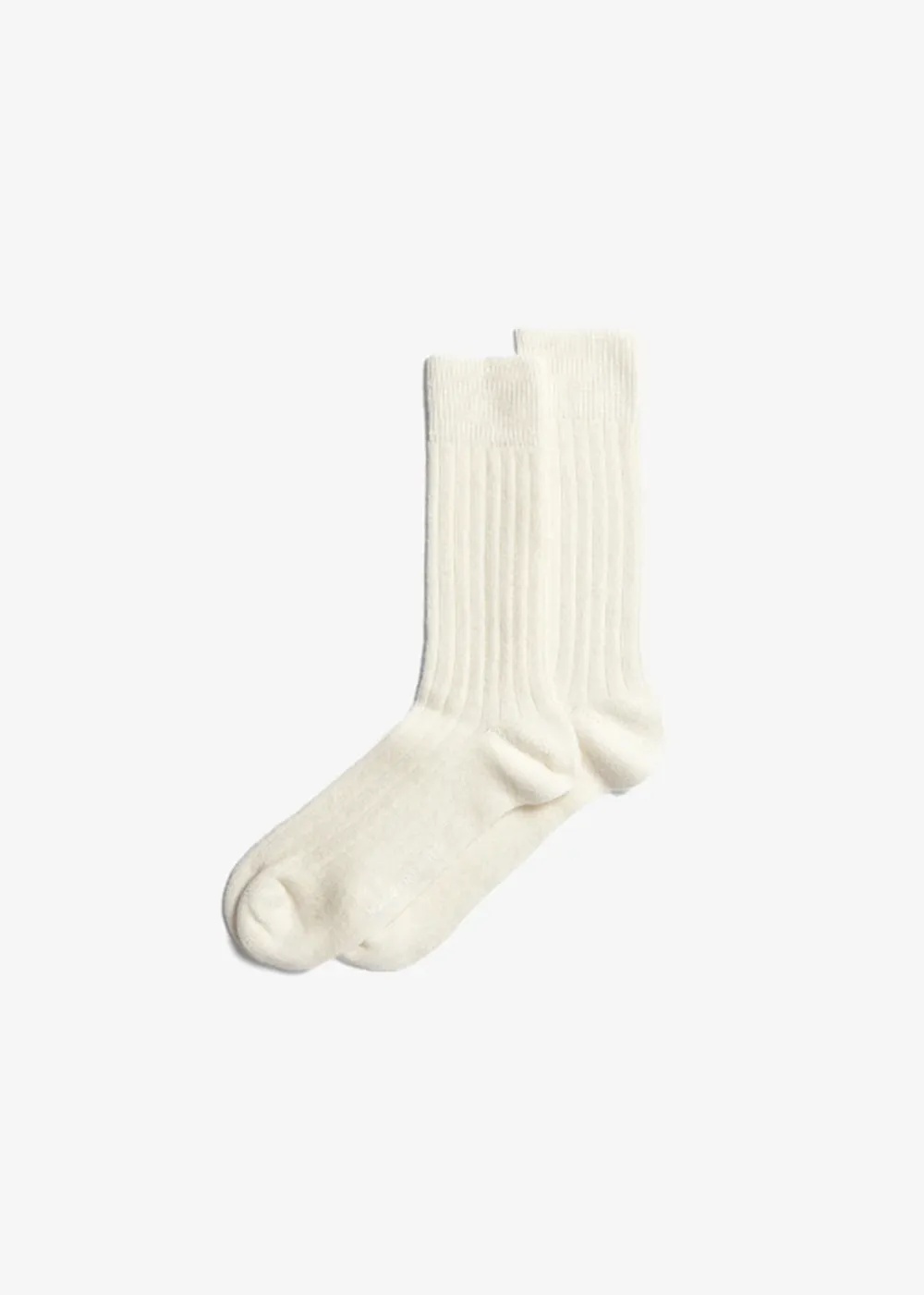 Bjarki Cashmere Wool Blend Rib Sock sold by Denali