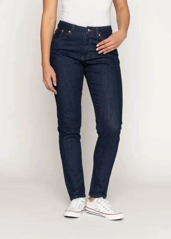 Arrow - Blue Comfort Stretch Selvedge sold by Denali