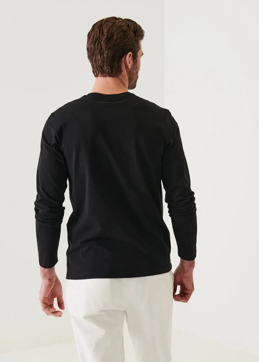 Long Sleeve Henley T-Shirt sold by Danali product image thumbnail 3