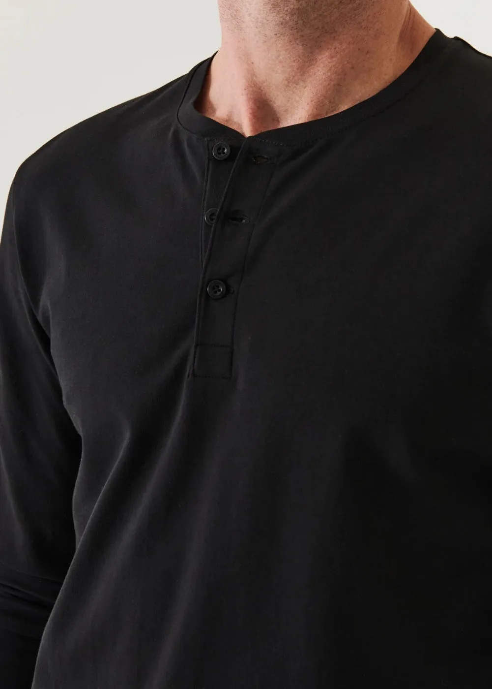 Long Sleeve Henley T-Shirt sold by Danali product image thumbnail 2
