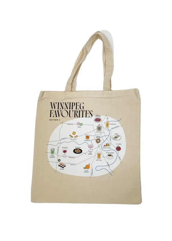 Winnipeg Favourites Edition 2 Tote Bag sold by Denali