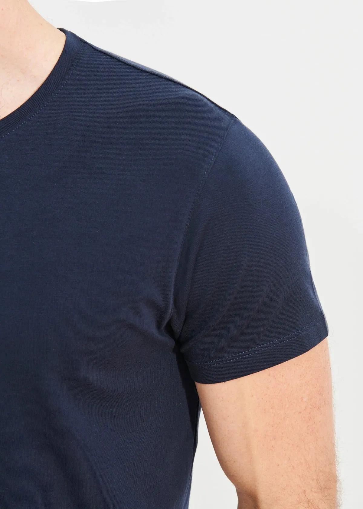 Pima Cotton Crew Tee sold by Danali product image thumbnail 4