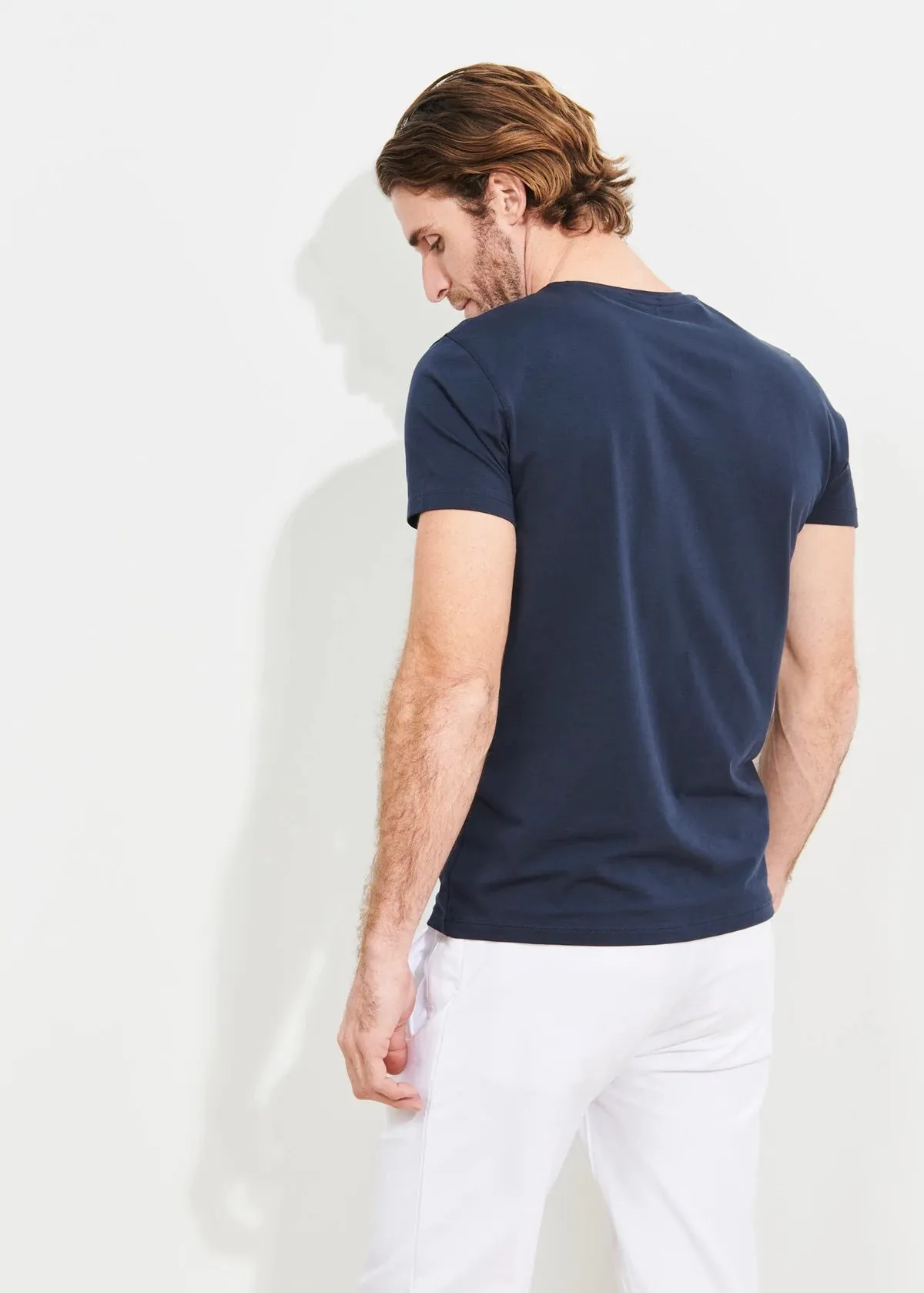 Pima Cotton Crew Tee sold by Danali product image thumbnail 2