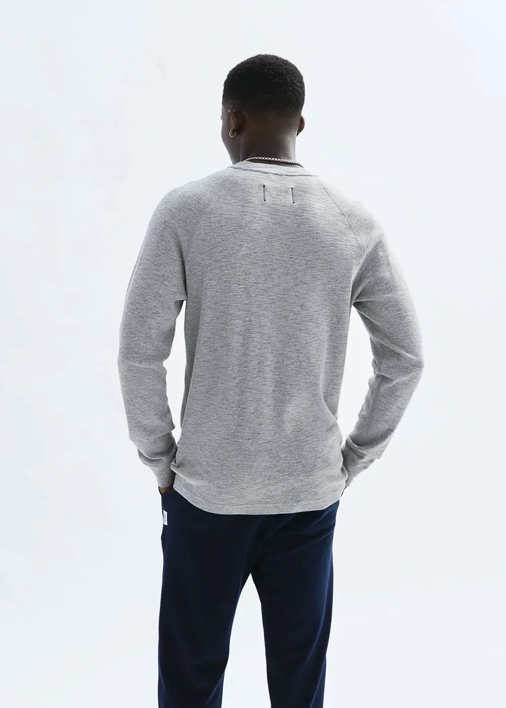 1x1 Slub Henley sold by Denali product image thumbnail 3
