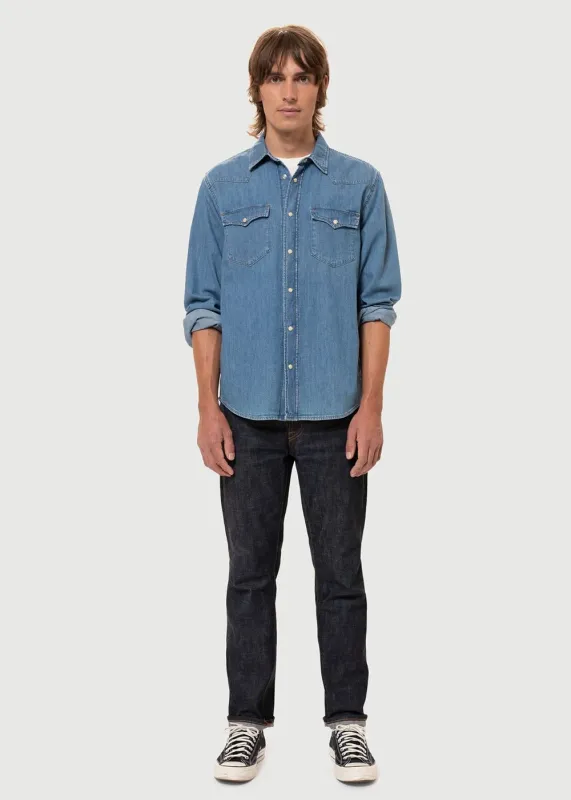 George Another Kind Of Blue Denim Shirt sold by Denali