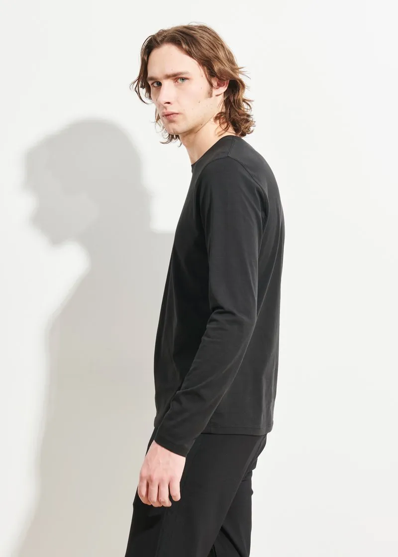 Pima Cotton Stretch Long Sleeve T-Shirt sold by Danali product image thumbnail 2