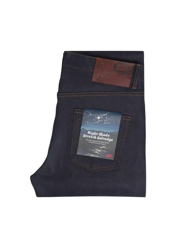 Easy Guy Nightshade Stretch Selvedge sold by Danali