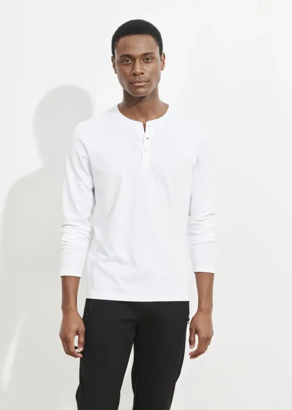 Long Sleeve Henley T-Shirt sold by Denali