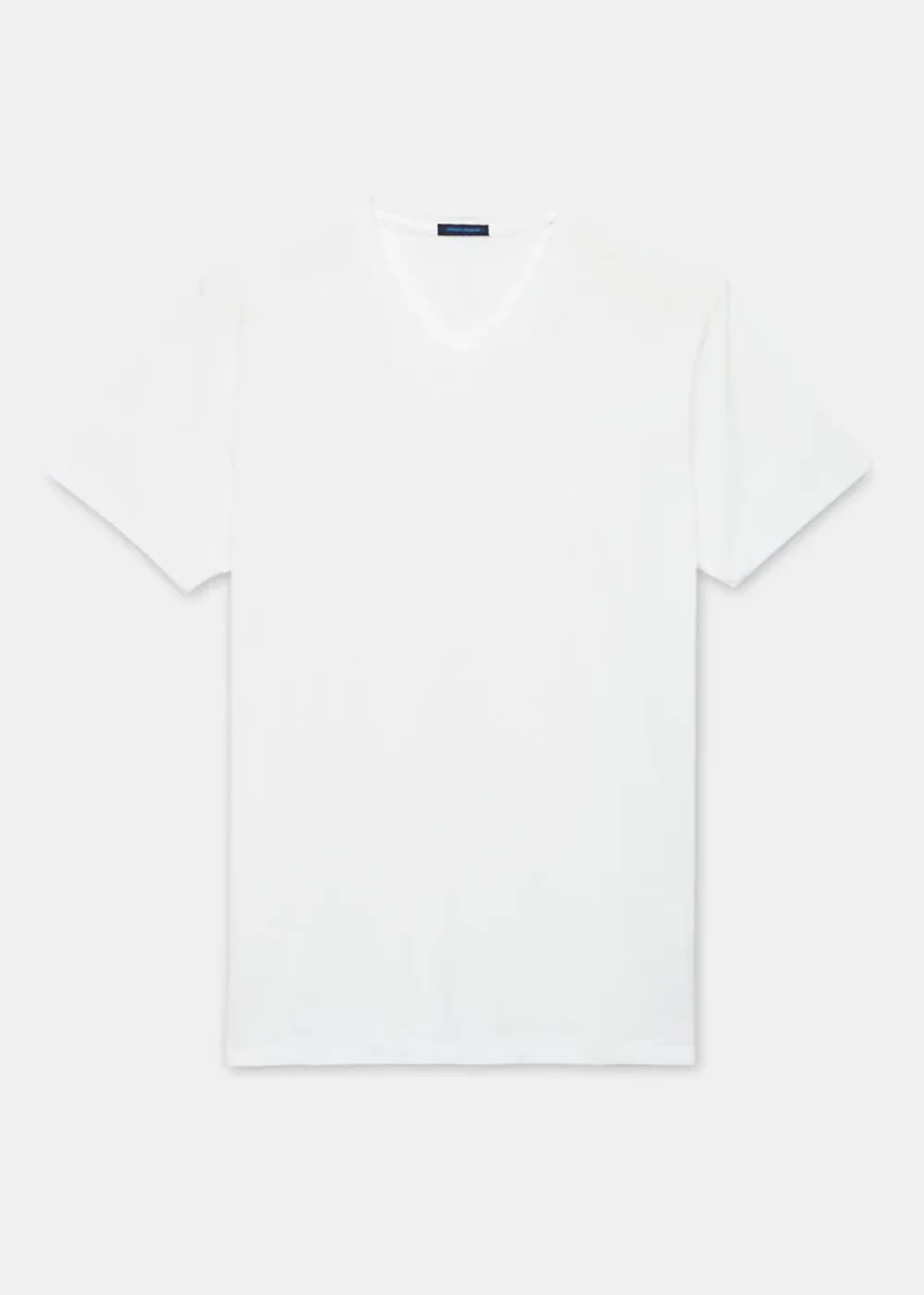Pima Cotton V-Neck T-Shirt sold by Danali product image thumbnail 3