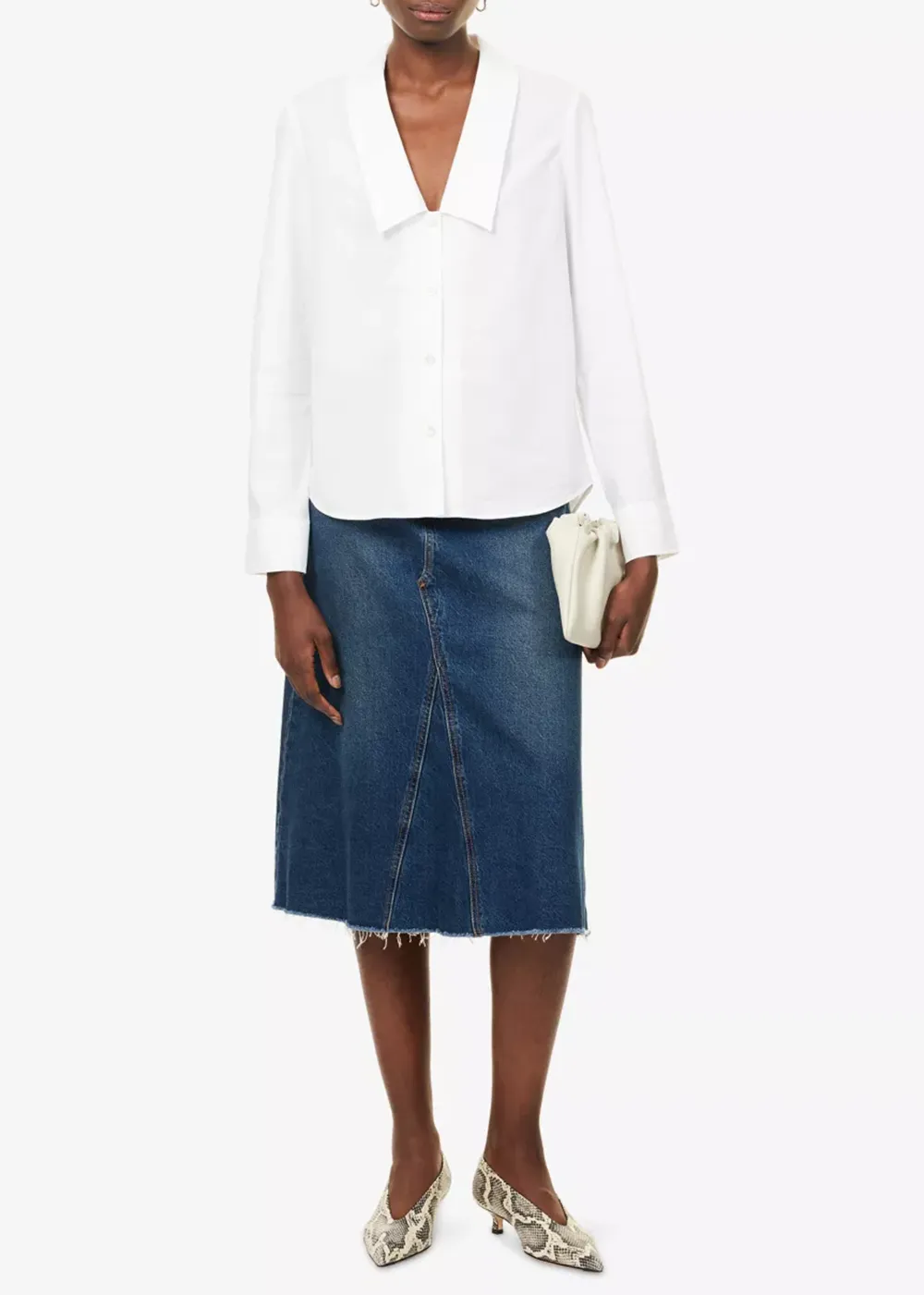 The Low Collar Shirt sold by Danali product image thumbnail 2