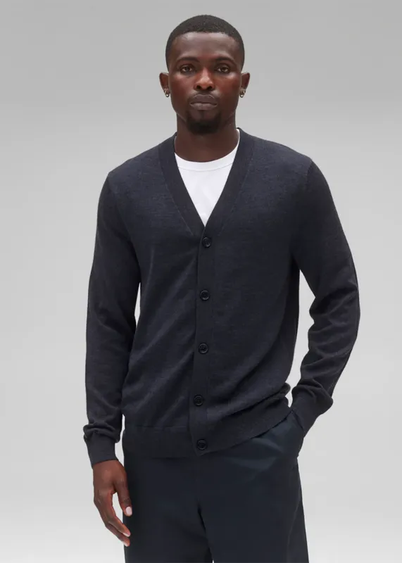 Lightweight Merino Harry Cardigan sold by Denali