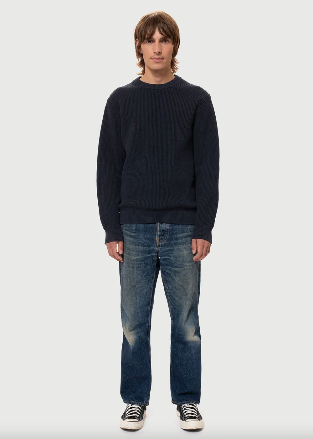 August Rib Cotton Sweater sold by Denali