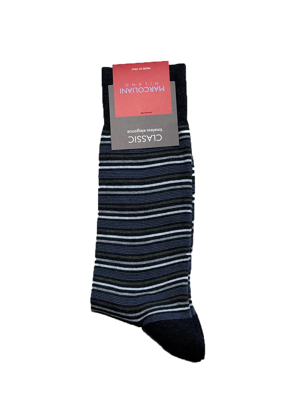 Pima Cotton Torino Stripe Socks sold by Danali