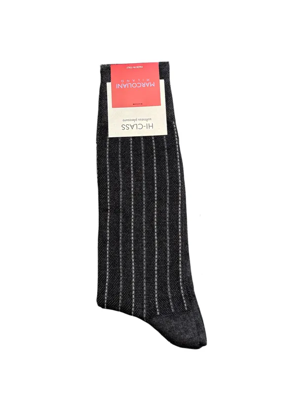 Mousse of Modal Pique Pinstripe Socks sold by Denali