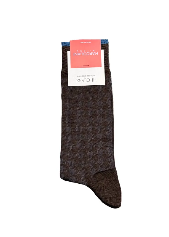 Mousse of Modal Houndstooth Socks sold by Denali