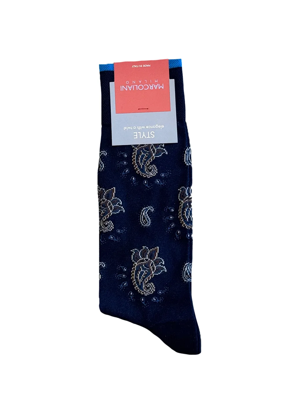 Pima Cotton Alwar Paisley Socks sold by Denali