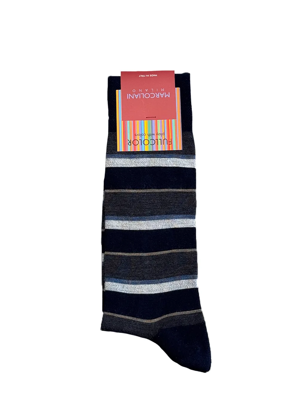 Extrafine Merino Como Stripe Socks sold by Denali